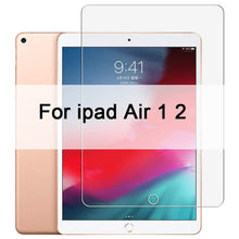 Load image into Gallery viewer, 9H Tempered Glass For iPad 10.2 inch 2019 2.5D Full Cover Screen Protector For iPad Pro 11 Air 2 3 MiNi 5 4 3 2 2017 2018 Glass