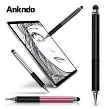 Load image into Gallery viewer, Universal 2 in 1 Stylus Drawing Tablet Pens Capacitive Screen Caneta Touch Pen for Mobile Android Phone Smart Pencil Accessories