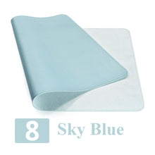 Load image into Gallery viewer, Double-side Portable Large Mouse Pad Gamer Waterproof PU Leather Suede Desk Mat Computer Mousepad Keyboard Table Cover for Dota