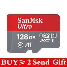 Load image into Gallery viewer, SanDisk Micro SD Card Memory Card 16GB 32GB 64GB 128GB MicroSD Max 80M/s Uitra C10 TF card C4 8G cartao de memoria
