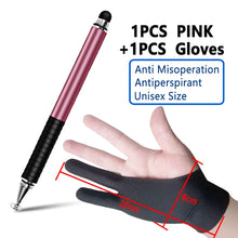 Load image into Gallery viewer, Universal 2 in 1 Stylus Drawing Tablet Pens Capacitive Screen Caneta Touch Pen for Mobile Android Phone Smart Pencil Accessories