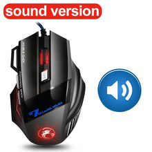 Load image into Gallery viewer, Ergonomic Wired Gaming Mouse 7 Button LED 5500 DPI USB Computer Mouse Gamer Mice X7 Silent Mause With Backlight For PC Laptop