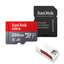 Load image into Gallery viewer, SanDisk Ultra Memory Card 400GB 256GB 200GB 128GB 64GB 98MB/S 32GB 16 GB Micro sd card Class10 UHS-3 A1 flash card SD/TF Microsd