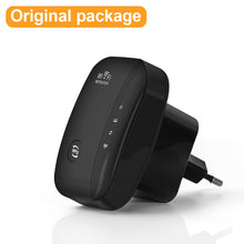 Load image into Gallery viewer, Wireless Wifi Repeater Wifi Range Extender Router Wi-Fi Signal Amplifier 300Mbps WiFi Booster 2.4G Wi Fi Ultraboost Access Point