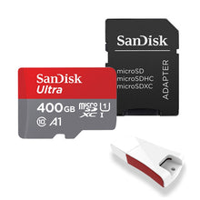 Load image into Gallery viewer, SanDisk Ultra Memory Card 400GB 256GB 200GB 128GB 64GB 98MB/S 32GB 16 GB Micro sd card Class10 UHS-3 A1 flash card SD/TF Microsd