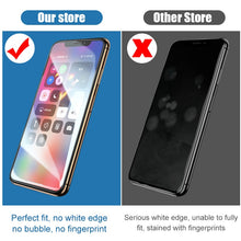 Load image into Gallery viewer, Full Cover Glass on the For iPhone 7 8 6 6s Plus Tempered Glass For iPhone X XS Max XR 5 5S SE 11 Pro Max Screen Protector