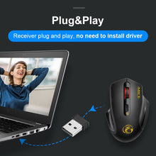 Load image into Gallery viewer, USB Wireless Mouse 2000DPI USB 2.0 Receiver Optical Computer Mouse 2.4GHz Ergonomic Mice For Laptop PC Sound Silent Mouse
