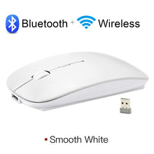 Load image into Gallery viewer, Wireless Mouse Computer Bluetooth Mouse Silent PC Mause Rechargeable Ergonomic Mouse 2.4Ghz USB Optical Mice For Laptop PC