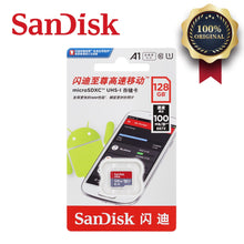 Load image into Gallery viewer, SanDisk Ultra Memory Card 400GB 256GB 200GB 128GB 64GB 98MB/S 32GB 16 GB Micro sd card Class10 UHS-3 A1 flash card SD/TF Microsd