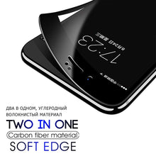 Load image into Gallery viewer, 2Pcs Full Cover Tempered Glass on For iPhone 7 8 6 6s Plus Screen Protector Protective Film For iPhone X XS Max XR Curved Edge