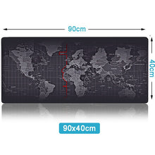 Load image into Gallery viewer, ZUOYA Hot Sell Extra Large Mouse Pad Old World Map Gaming Mousepad Anti-slip Natural Rubber with Locking Edge Gaming Mouse Mat