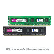 Load image into Gallery viewer, Kllisre Ram DDR3 4GB 8GB 2GB 1333 1600MHz memoria Desktop Memory  240pin 1.5V New dimm