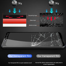 Load image into Gallery viewer, 3Pcs Full Cover Tempered Glass For Xiaomi Redmi Note 7 9s 5 8 Pro 8T 9 Pro Max Screen Protector For Redmi 5 Plus 6A Glass Film