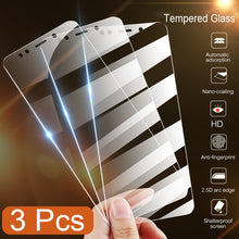 Load image into Gallery viewer, 3Pcs Full Cover Tempered Glass For Xiaomi Redmi Note 7 9s 5 8 Pro 8T 9 Pro Max Screen Protector For Redmi 5 Plus 6A Glass Film
