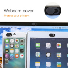 Load image into Gallery viewer, !ACCEZZ WebCam Cover Shutter Magnet Slider Plastic For iPhone Web Laptop PC For iPad Tablet Camera Mobile Phone Privacy Sticker