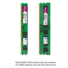 Load image into Gallery viewer, Kllisre Ram DDR3 4GB 8GB 2GB 1333 1600MHz memoria Desktop Memory  240pin 1.5V New dimm