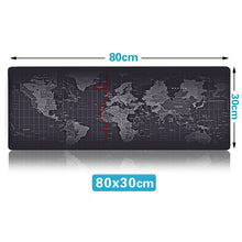 Load image into Gallery viewer, ZUOYA Hot Sell Extra Large Mouse Pad Old World Map Gaming Mousepad Anti-slip Natural Rubber with Locking Edge Gaming Mouse Mat