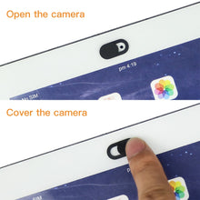 Load image into Gallery viewer, !ACCEZZ WebCam Cover Shutter Magnet Slider Plastic For iPhone Web Laptop PC For iPad Tablet Camera Mobile Phone Privacy Sticker