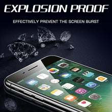Load image into Gallery viewer, 3Pcs Full Cover Glass on For iPhone 7 8 Plus 6 6s 5 5s se Glass For iPhone X Xr Xs 11 Pro Max Tempered Glass Screen Protector
