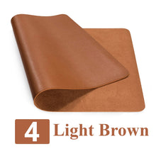 Load image into Gallery viewer, Double-side Portable Large Mouse Pad Gamer Waterproof PU Leather Suede Desk Mat Computer Mousepad Keyboard Table Cover for Dota
