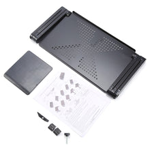 Load image into Gallery viewer, Adjustable Aluminum Laptop Desk Ergonomic Portable TV Bed Lapdesk Tray PC Table Stand Notebook Table Desk Stand With Mouse Pad
