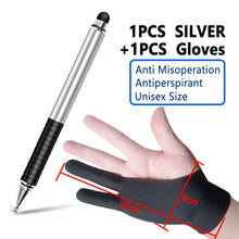 Load image into Gallery viewer, Universal 2 in 1 Stylus Drawing Tablet Pens Capacitive Screen Caneta Touch Pen for Mobile Android Phone Smart Pencil Accessories
