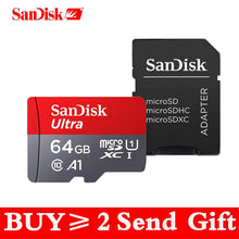 Load image into Gallery viewer, SanDisk Micro SD Card Memory Card 16GB 32GB 64GB 128GB MicroSD Max 80M/s Uitra C10 TF card C4 8G cartao de memoria
