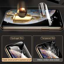 Load image into Gallery viewer, 2Pcs 500D Hydrogel Film Screen Protector For iPhone 7 8 Plus 6 6s SE 2 Soft Protective Film On iPhone 11 X XR XS Max 11 Pro Max

