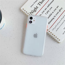 Load image into Gallery viewer, Mint Hybrid Simple Matte Bumper Phone Case For iPhone 11 Pro Max XR XS Max 6S 8 7 Plus Shockproof Soft TPU Silicone Clear Cover
