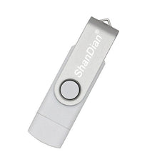 Load image into Gallery viewer, SHANDIAN USB flash drive OTG high Speed drive 64 GB 32 GB 16 GB 8 GB 4GB external storage double Application Micro USB Stick
