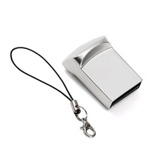 Load image into Gallery viewer, JASTER Mini metal USB flash drive 4G 8G 16GB 32GB 64GB 128G Personalise Pen Drive USB Memory Stick U disk gift Custom logo
