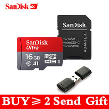 Load image into Gallery viewer, SanDisk Micro SD Card Memory Card 16GB 32GB 64GB 128GB MicroSD Max 80M/s Uitra C10 TF card C4 8G cartao de memoria
