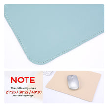 Load image into Gallery viewer, Double-side Portable Large Mouse Pad Gamer Waterproof PU Leather Suede Desk Mat Computer Mousepad Keyboard Table Cover for Dota
