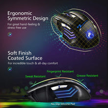 Load image into Gallery viewer, Ergonomic Wired Gaming Mouse 7 Button LED 5500 DPI USB Computer Mouse Gamer Mice X7 Silent Mause With Backlight For PC Laptop

