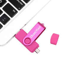 Load image into Gallery viewer, SHANDIAN USB flash drive OTG high Speed drive 64 GB 32 GB 16 GB 8 GB 4GB external storage double Application Micro USB Stick
