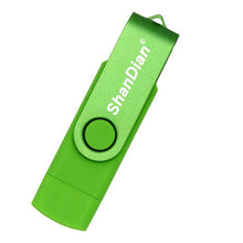 Load image into Gallery viewer, SHANDIAN USB flash drive OTG high Speed drive 64 GB 32 GB 16 GB 8 GB 4GB external storage double Application Micro USB Stick
