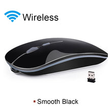 Load image into Gallery viewer, Wireless Mouse Computer Bluetooth Mouse Silent PC Mause Rechargeable Ergonomic Mouse 2.4Ghz USB Optical Mice For Laptop PC

