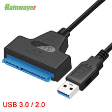 Load image into Gallery viewer, Usb Sata Cable Sata 3 To Usb 3.0 Adapter Computer Cables Connectors Usb Sata Adapter Cable Support 2.5 Inches Ssd Hdd Hard Drive

