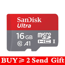 Load image into Gallery viewer, SanDisk Micro SD Card Memory Card 16GB 32GB 64GB 128GB MicroSD Max 80M/s Uitra C10 TF card C4 8G cartao de memoria
