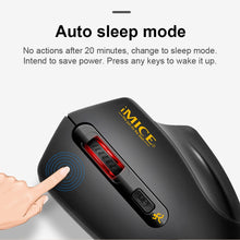 Load image into Gallery viewer, USB Wireless Mouse 2000DPI USB 2.0 Receiver Optical Computer Mouse 2.4GHz Ergonomic Mice For Laptop PC Sound Silent Mouse
