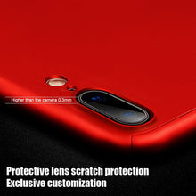 Load image into Gallery viewer, 360 Full Cover Phone Case For iPhone X 8 6 6s 7 Plus 11 Pro Max PC Protective Cover For iPhone 7 5 5s XS MAX XR Case With Glass
