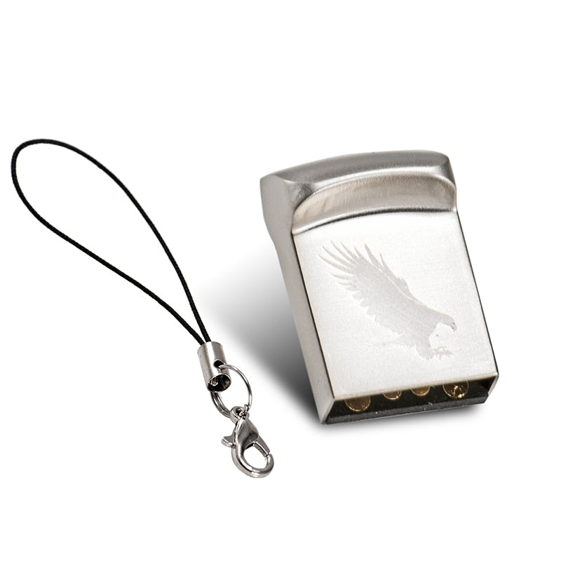JASTER Mini metal USB flash drive 4G 8G 16GB 32GB 64GB 128G Personalise Pen Drive USB Memory Stick U disk gift Custom logo