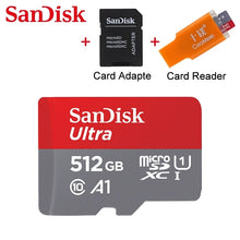 Load image into Gallery viewer, SanDisk A1 Memory Card 256GB 200GB 128GB 64GB 98MB/S 32GB 16GB Micro sd card Class10 UHS-1 flash card Memory Microsd TF/SD Card
