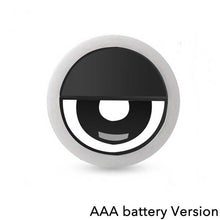 Load image into Gallery viewer, Universal Selfie Lamp Mobile Phone Lens Portable Flash Ring 36 LEDS  Luminous Ring Clip Light For iPhone 8 7 6 Plus Samsung
