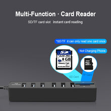 Load image into Gallery viewer, USB Hub 3.0 Multi USB 3.0 Hub USB Splitter High Speed 3 6 Ports 2.0 Hab TF SD Card Reader All In One For PC Computer Accessories
