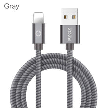 Load image into Gallery viewer, PZOZ Usb Cable For iphone cable 11 pro max Xs Xr X SE 2 8 7 6 plus 6s 5s ipad air mini 4 fast charging cables For iphone charger
