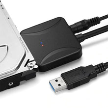Load image into Gallery viewer, Rovtop USB 3.0 To SATA 3 Cable Sata To USB Adapter Convert Cables Support 2.5 Or 3.5 Inch External SSD HDD Adapter Hard Drive
