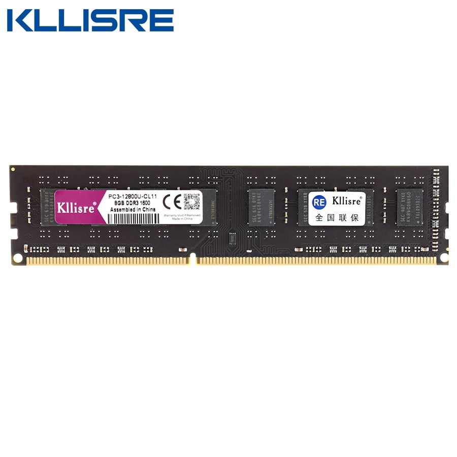 Kllisre Ram DDR3 4GB 8GB 2GB 1333 1600MHz memoria Desktop Memory  240pin 1.5V New dimm