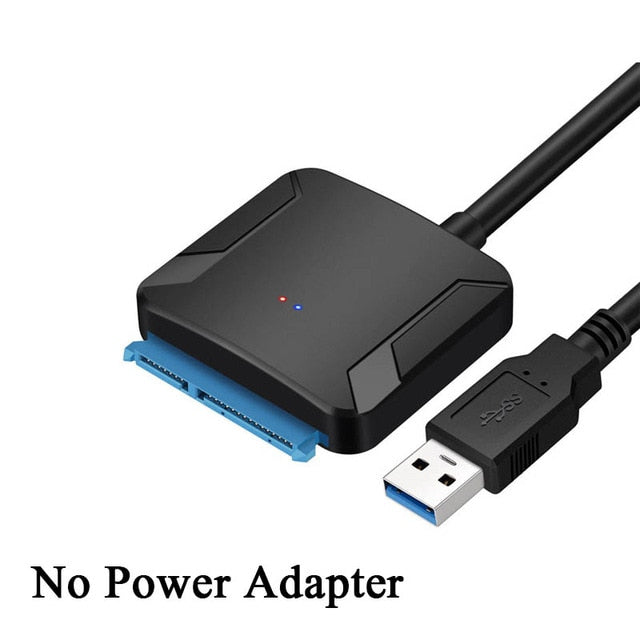 Rovtop USB 3.0 To SATA 3 Cable Sata To USB Adapter Convert Cables Support 2.5 Or 3.5 Inch External SSD HDD Adapter Hard Drive
