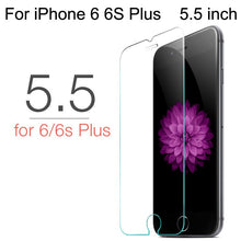 Load image into Gallery viewer, Tempered Glass For iPhone X XS MAX XR 4 4s 5 5s SE 5c Screen Protective Film For iPhone 6 6s 7 8 Plus X 11 Glass Protector
